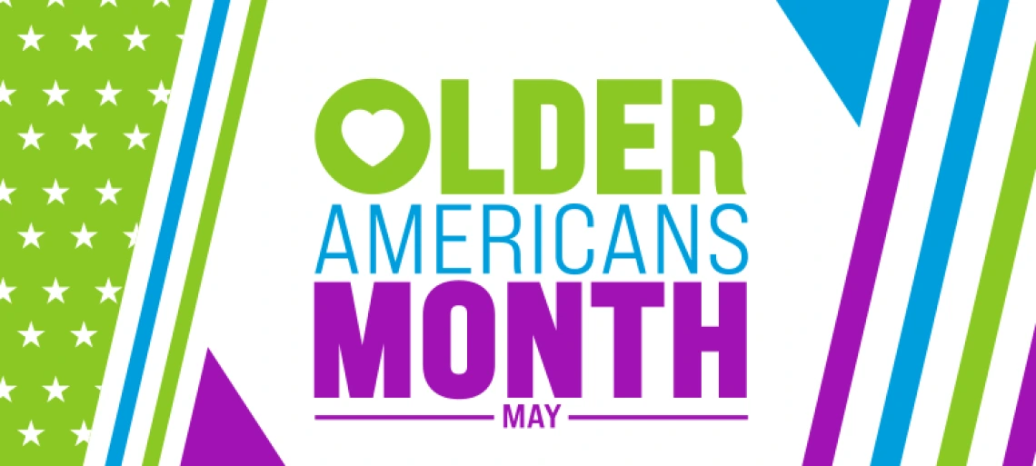 colorful older americans month may